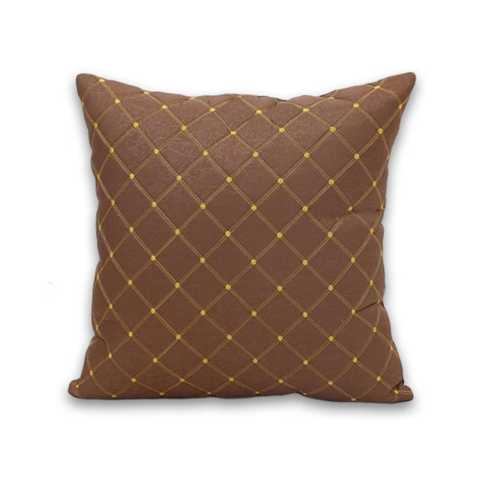 Vintage Brown Decorative Pillow Case