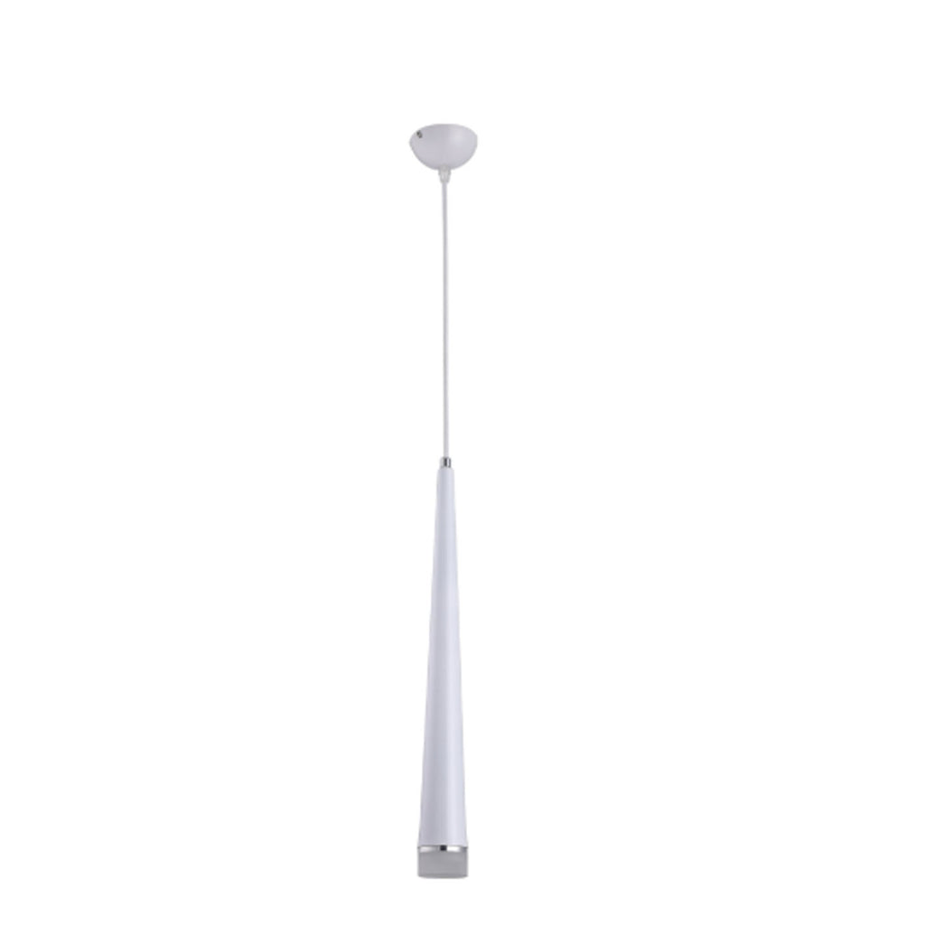 White Modern Pendant LED Hanging Lamp - Hansel & Gretel Home Decor